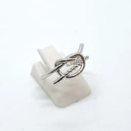Anillo Nudo Doble Textura - Vista 4