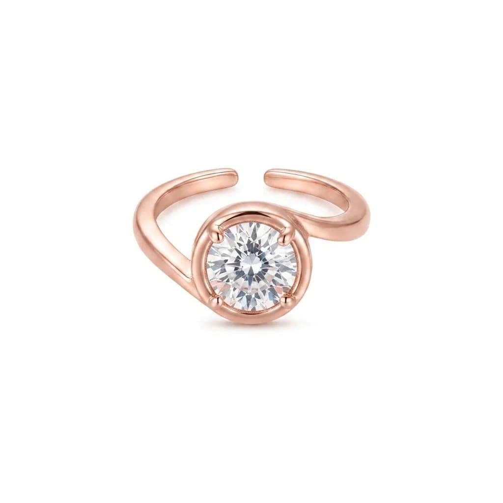 Anillo Orgánico Rosa - Anillos - B.F. ADAMS Bisutería Fina