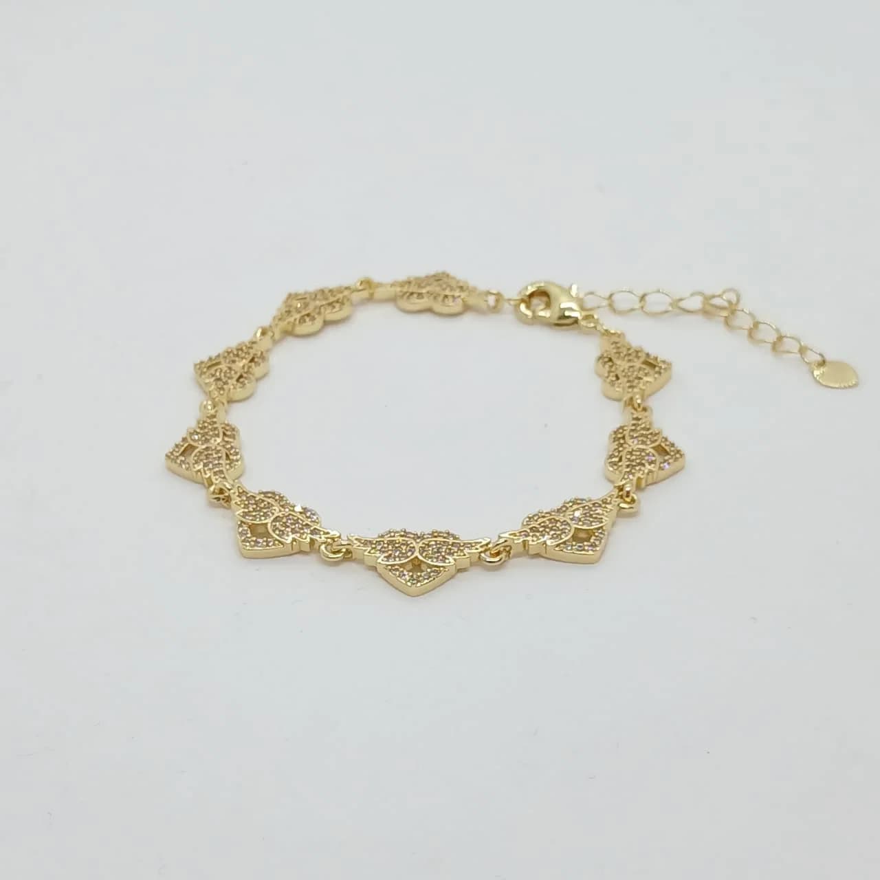 Pulsera Corazones Brillantes - Pulseras - B.F. ADAMS Bisutería Fina