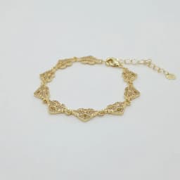 Pulsera Corazones Brillantes - Vista 1