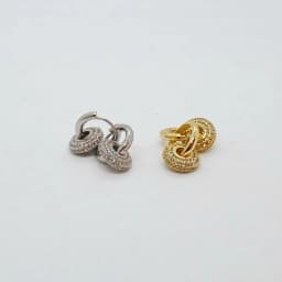 Argollas Charms Aro Brillante - Vista 1