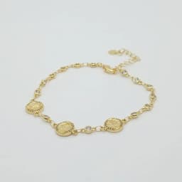 Pulsera Medallas con Brillos - Vista 1