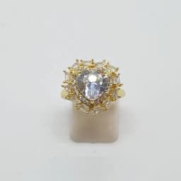 Anillo Corazón Corona - Vista 3