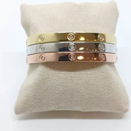 Brazaletes Tornillos Zircon - Set - Vista 3