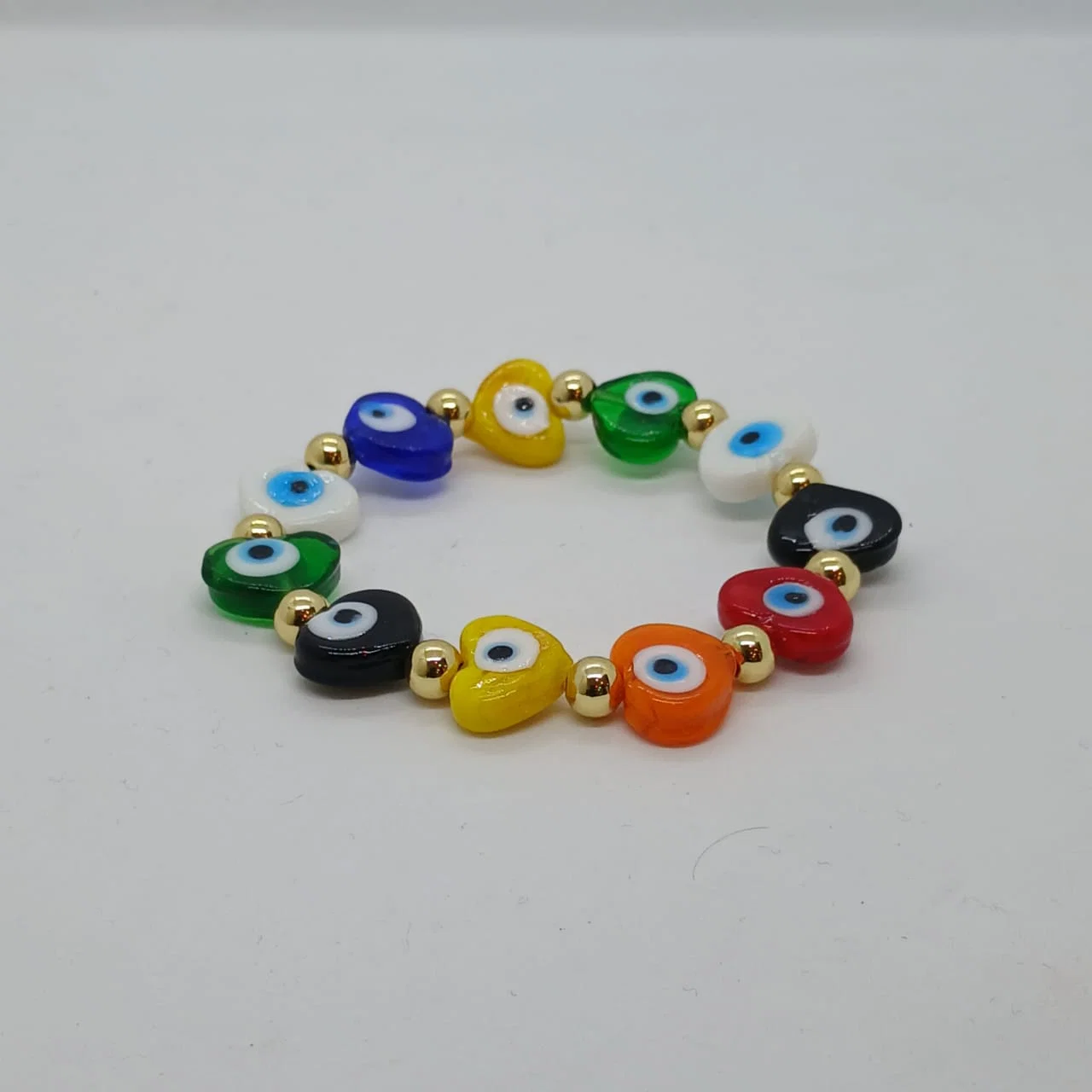 Pulsera Ojos Corazón Protector - B.F. ADAMS Bisutería Fina