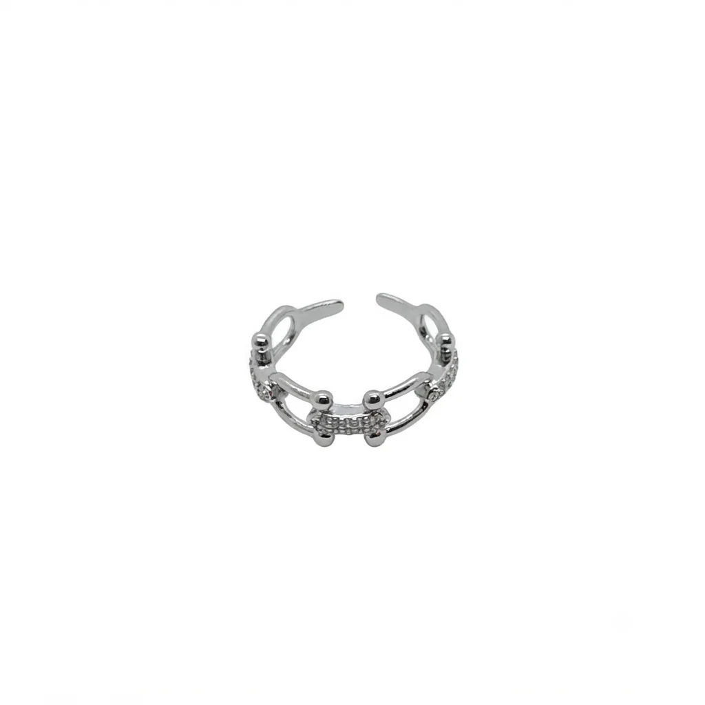 Anillo Estructura Puente - B.F. ADAMS Bisutería Fina
