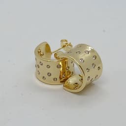 Zarcillos Aro Constellation Gold - Vista 2