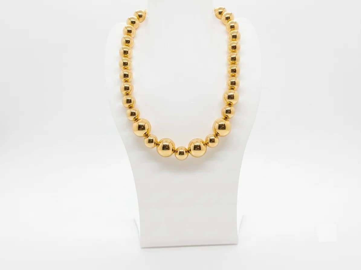 Collar Mix Gold Chunky - B.F. ADAMS Bisutería Fina