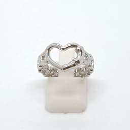 Anillo Corazón Cadena - Vista 2