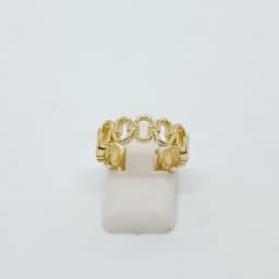 Anillo Eslabones Cuadrados - Vista 4