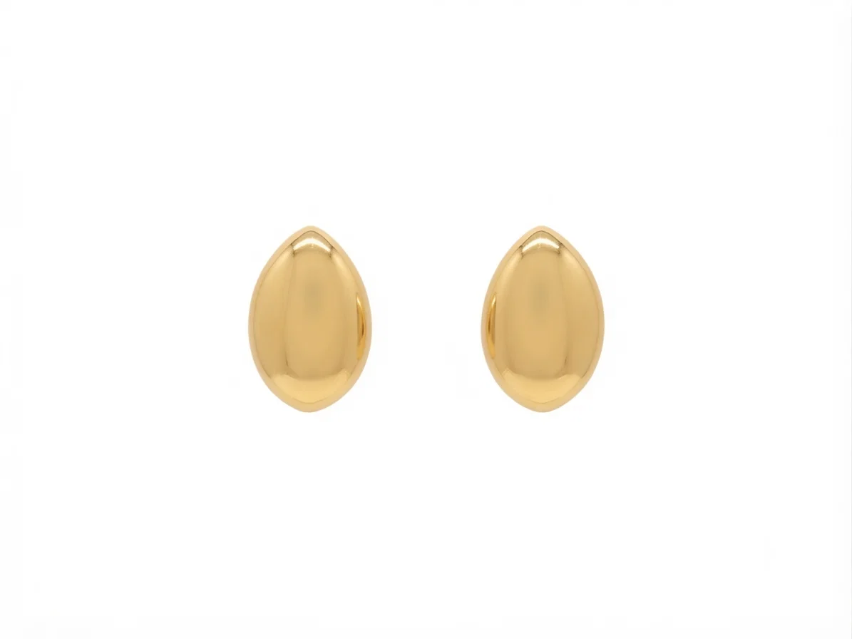 Zarcillos oval top - B.F. ADAMS Bisutería Fina