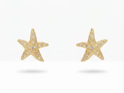 Zarcillos Estrella-Mar Zircon - Vista 3