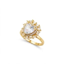 Anillo Corazón Corona - Vista 1