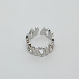 Anillo Eslabones Abstractos - Vista 4
