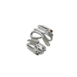 Anillo Eslabones Abstractos - Vista 1