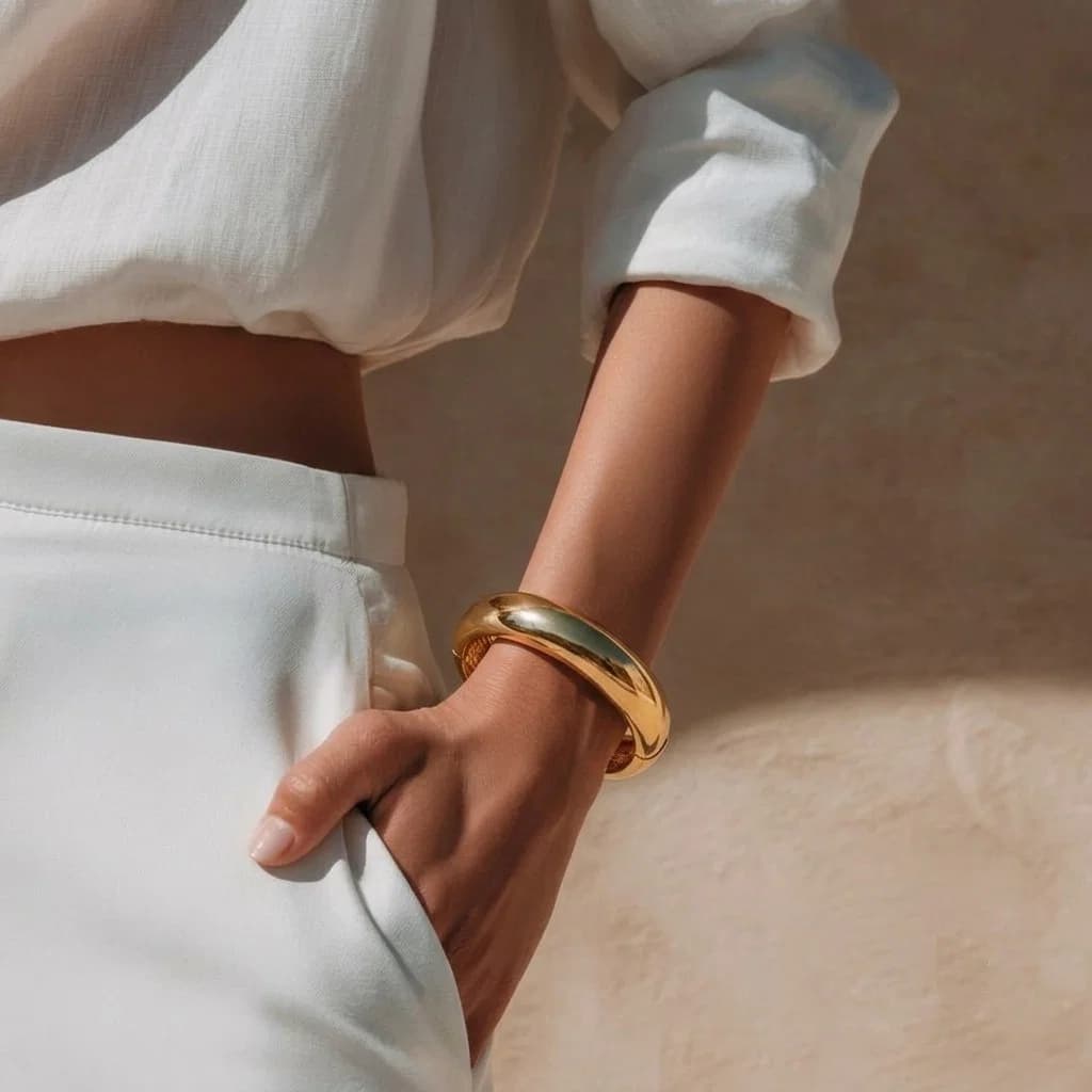 Brazalete Rígido Ovalo - Brazaletes - B.F. ADAMS Bisutería Fina
