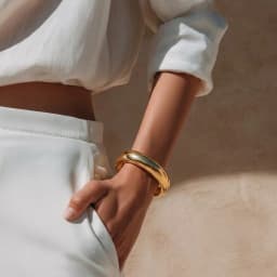 Brazalete Rígido Ovalo - Vista 1