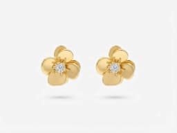 Zarcillos Mid Flor Zircon  - Vista 1