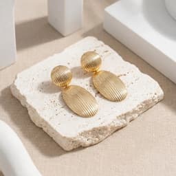 Zarcillos Colgante Gold - Vista 1