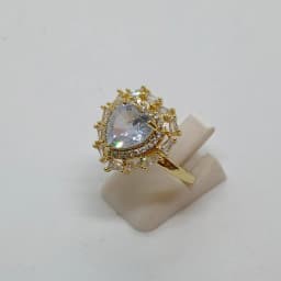 Anillo Corazón Corona - Vista 2