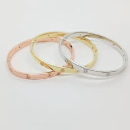 Brazaletes Tornillos Zircon - Set - Vista 2